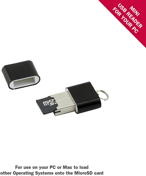 Mini USB MicroSD Reader