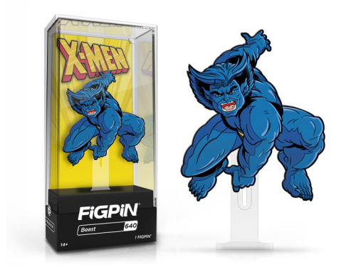 FiGPiN Beast (640) Marvel X-MEN Animated Collectible Pin