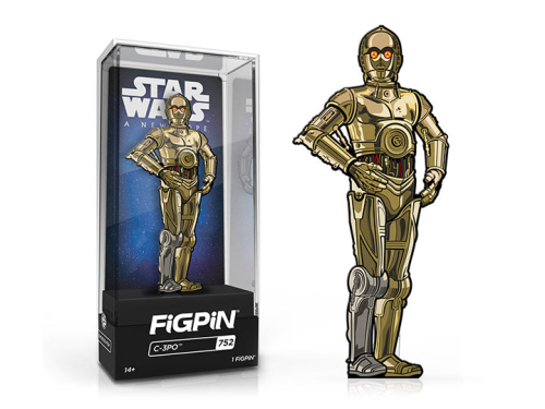 FiGPiN C-3PO (752) Star Wars A New Hope Collectible Pin