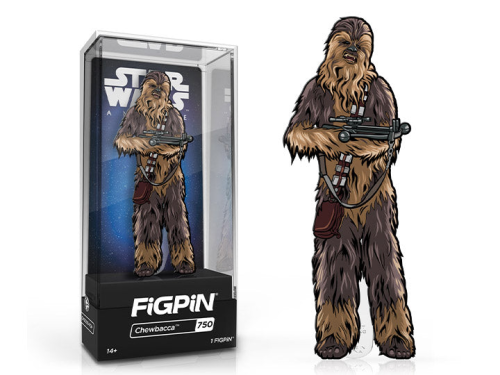 FiGPiN Chewbacca (750) Star Wars A New Hope Collectible Pin