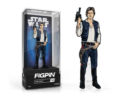 FiGPiN Han Solo (749) Star Wars A New Hope Collectible Pin