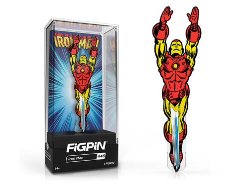 FiGPiN Iron Man (446) Marvel Classic Collectible Pin