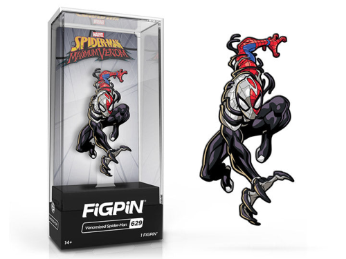 FiGPiN Venomized Spider-Man (629) Marvel Maximum Collectible Pin