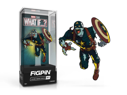 FiGPiN Zombie Captain America (817) Marvel What If...? Collectible Pin