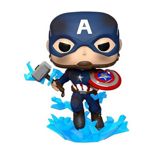 مجسم Captain America w/ Broken Shield من Marvel: Avengers Endgame