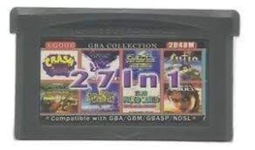 Gameboy Advance 27 in 1 Cartridge