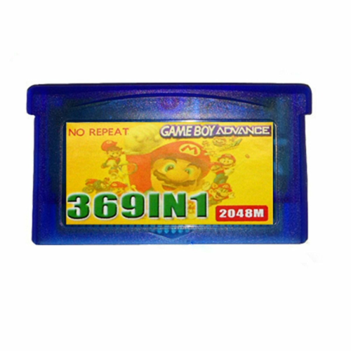 Gameboy Advance 369 in 1 Cartridge.
