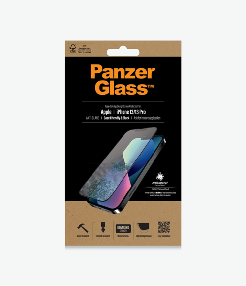 PanzerGlass  iPhone 2021  6.1'' CF Anti-Glare, Black AB - PRO2754