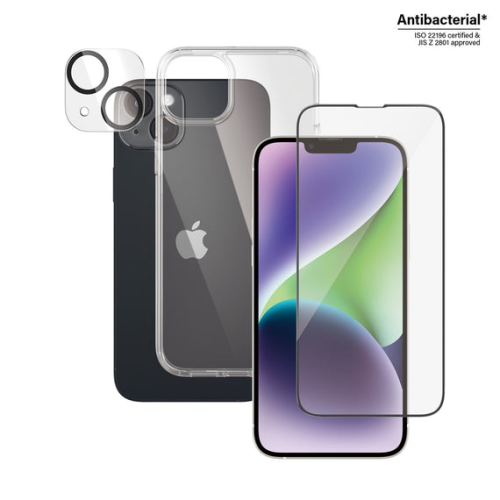 PanzerGlass™ 3-in-1 Protection Pack Apple iPhone 14 Plus - B0403+2785