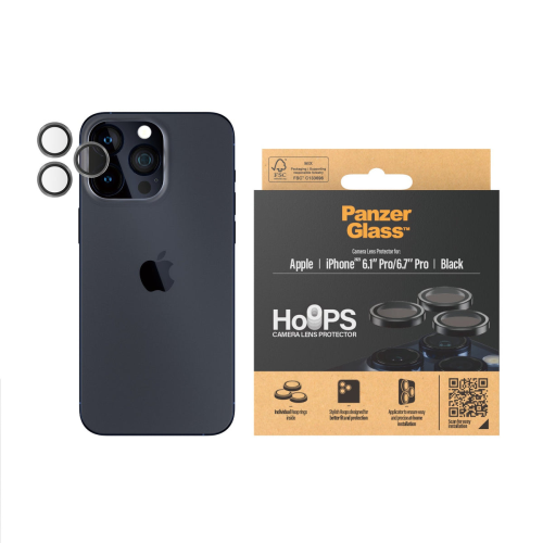 PanzerGlass iPhone 15 Pro 6.1" & 15 Pro Max 6.7" Hoops - 1139