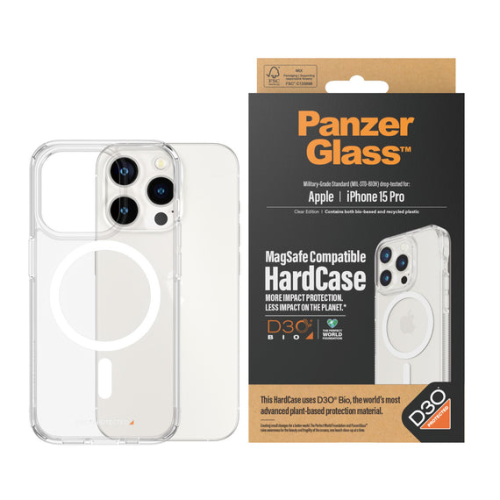 PanzerGlass iPhone 15 Pro  6.1" | HardCase MagSafe with D3O® - 1181