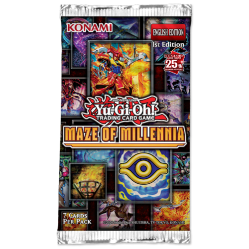 Yu-gi-oh! TCG: Maze of Millennia Booster Playing Card (Assorted)
