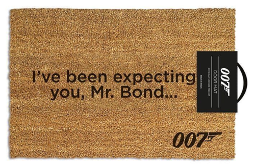James Bond I've Been Expecting You Doormat