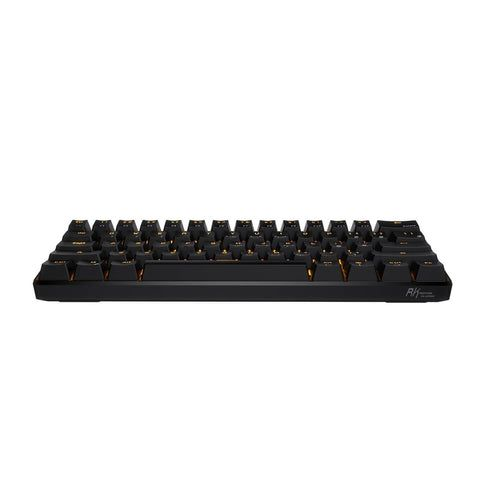 Royal Kludge Rk61 Tri-Mode Rgb 61 Keys Hot Swappable Black Mechanical Keyboard - Blue Switch