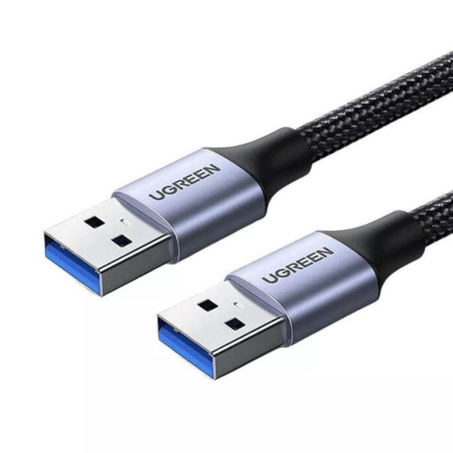 UGREEN USB-A Male To USB-A Male USB 3.0 Alu Case Braided Cable 2m