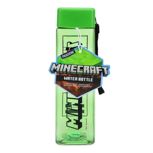 Minecraft Shaped Water Bottle
