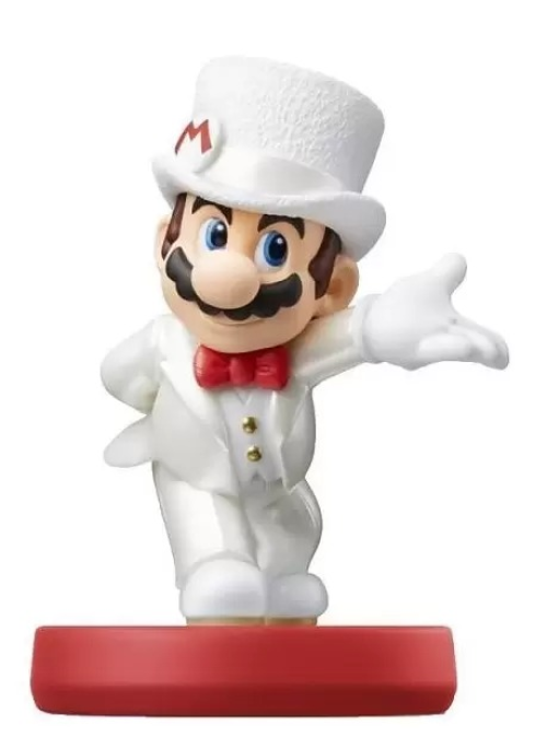 Amiibo Super Mario Figure Wedding Mario