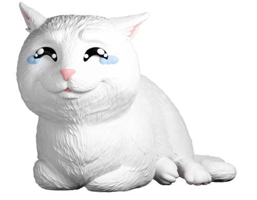 مجسم Memes - Crying Cat