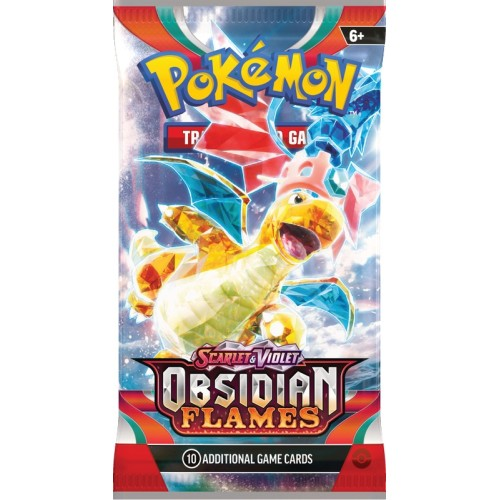 Pokemon TCG Scarlet & Violet 3 Obsidian Flames (Assorted 1 Booster Pack)