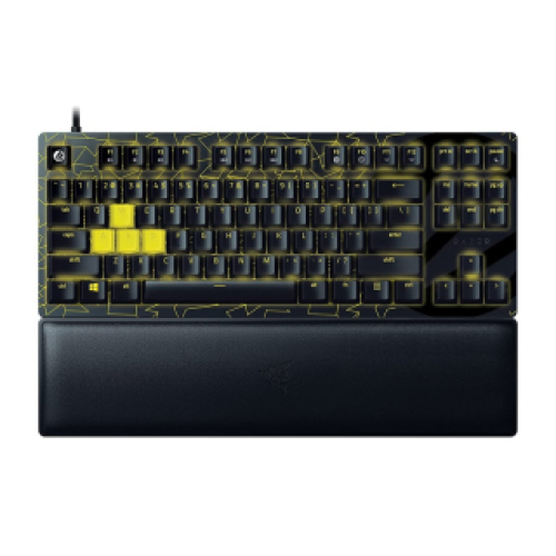 Razer Huntsman V2 Tenkeyless Gaming Keyboard: Fast Linear Optical Switches Gen2, PBT Keycaps - ESL Edition