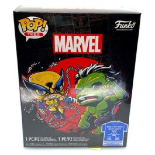 Marvel: X men - Wolverine (Fight) Pop! Vinyl Figure & T-Shirt Box Set