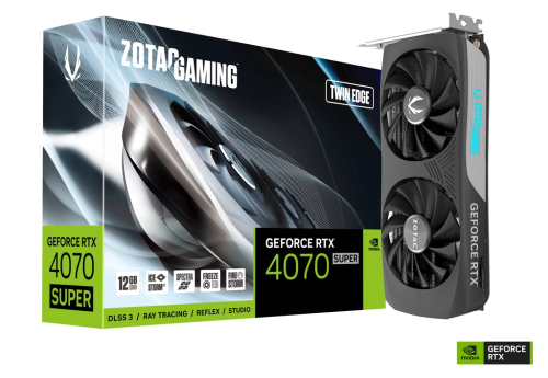 ZOTAC RTX 4070 SUPER TWIN EDGE Graphics Card