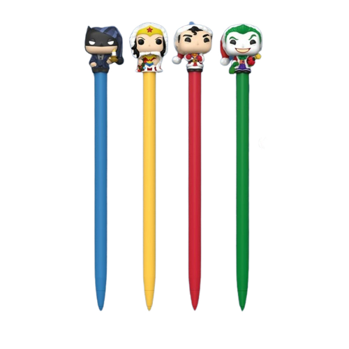 Funko Pen Topper! Heroes: DC Holiday Assorted One Piece