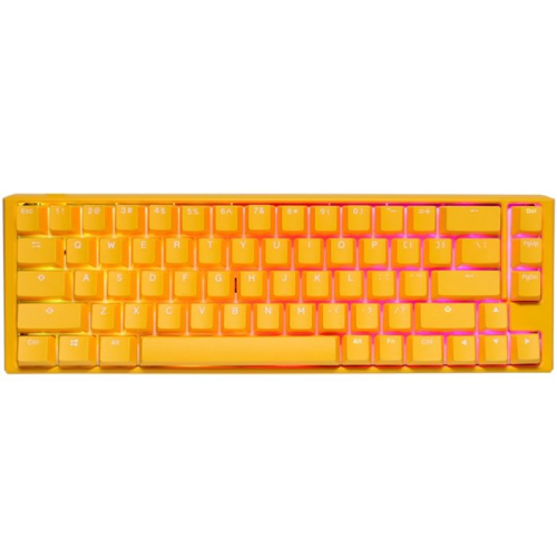 لوحة مفاتيح الألعاب Ducky One 3 Yellow Ducky SF 65% Cherry Blue Key