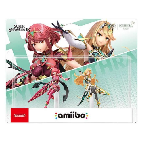 Amiibo Pyra & Mythra Super Smash Bros Collection