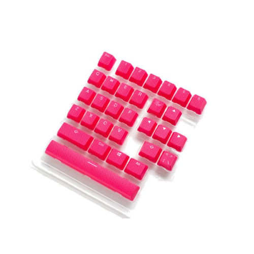 Ducky Rubber 31 Keycap set  Red