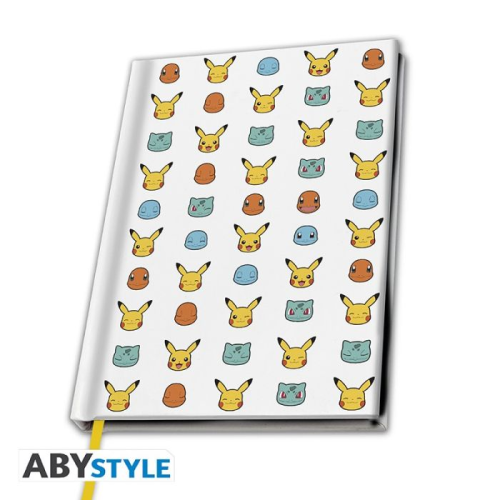 ABYstyle POKEMON - A5 Notebook Starters X4