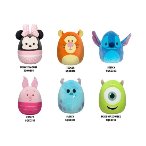 Squishmallows Disney Plush (Assorted 1 Piece)