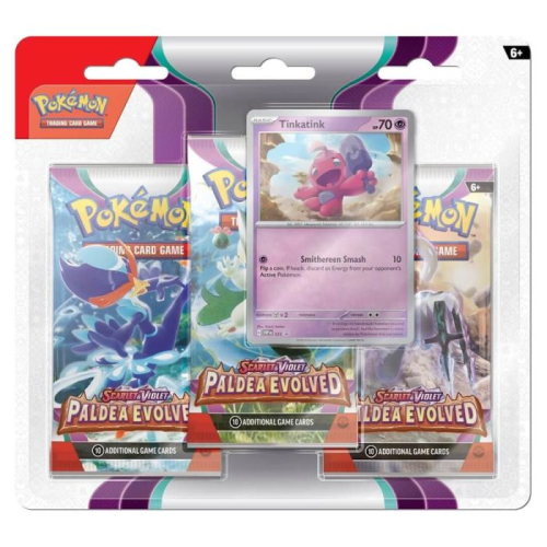 Pokemon TCG 2 Scarlet & Violet Paldea Evolved 3P Blisters