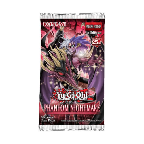 YGO TCG: Phantom Nightmare Booster (Assorted 1 Piece)