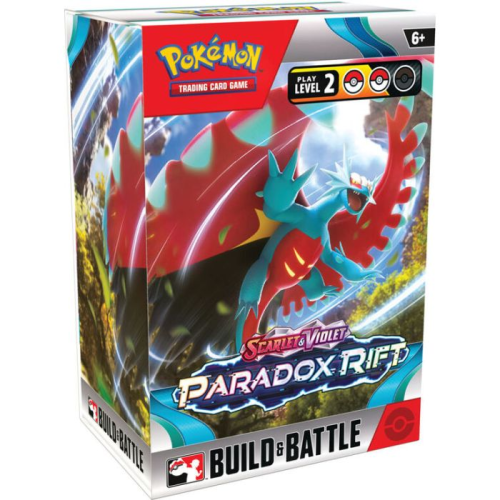 Pokémon TCG Scarlet & Violet 4 PARADOX RIFT BUILD & BATTLE