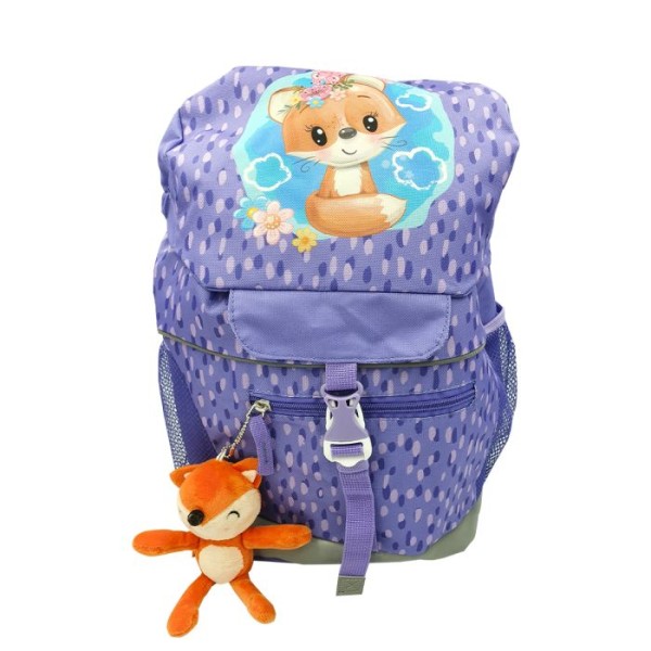 حقيبة ظهر Cool School Little Fox with Fox Plush