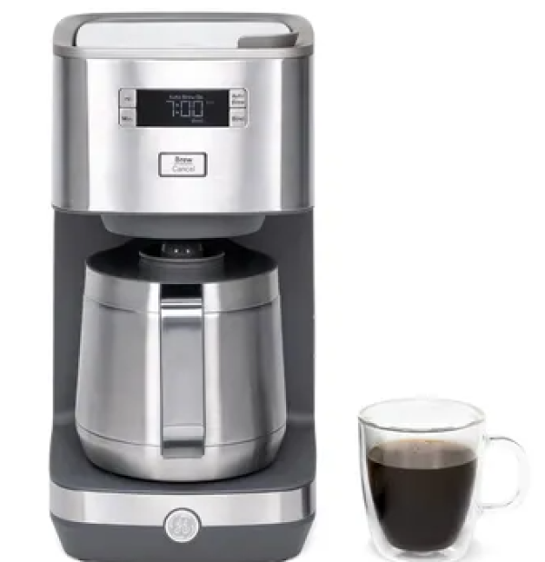 ماكينة تحضير القهوةمع وعاء من  ستانلس ستيل من General Electric
