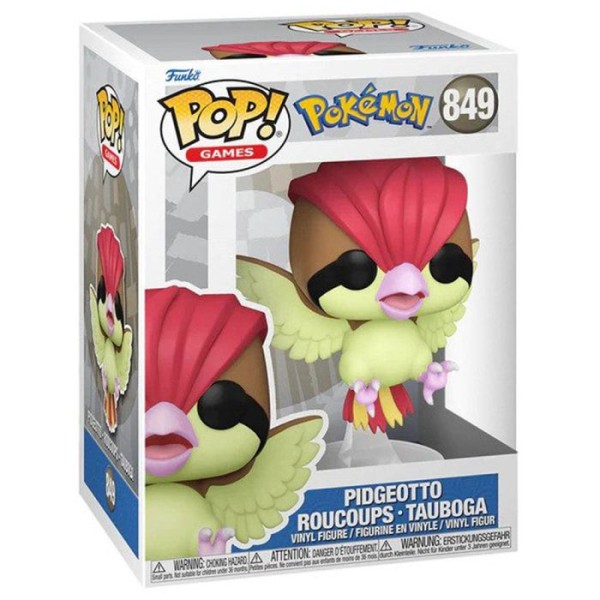 مجسم Pidgeotto (EMEA) من Pop! Games: Pokemon