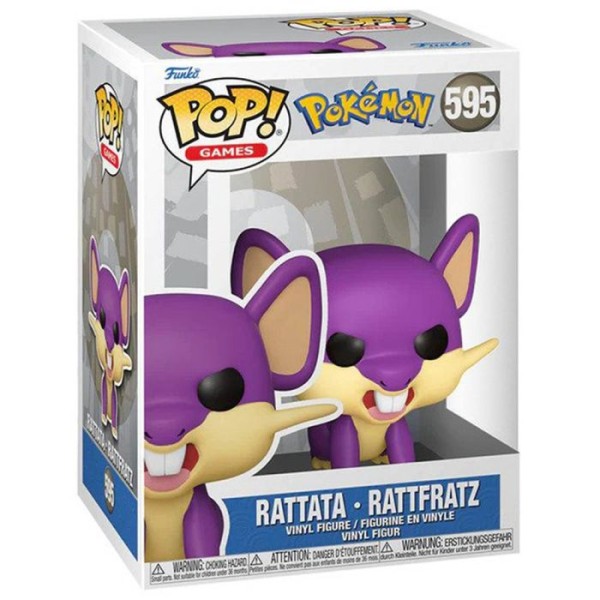 مجسم Rattata (EMEA) من Pop! Games: Pokemon