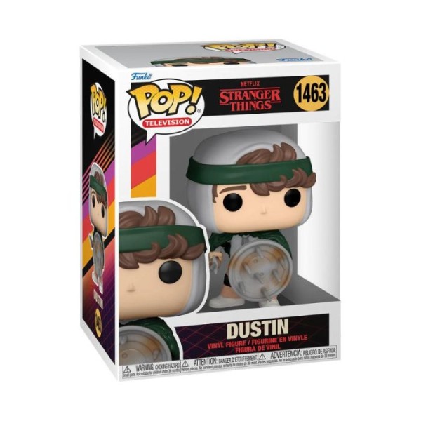 مجسم Hunter Dustin with Shield من Pop! Tv: Stranger Things S4