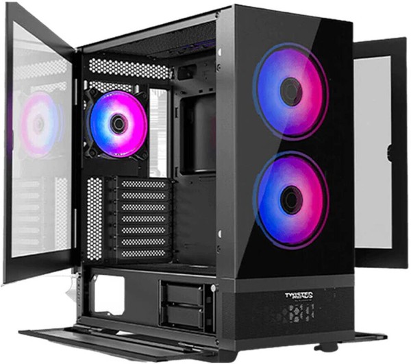 Twisted Minds Minimalist-04 Mid Tower, 4*120mm ARGB Fan Gaming Case