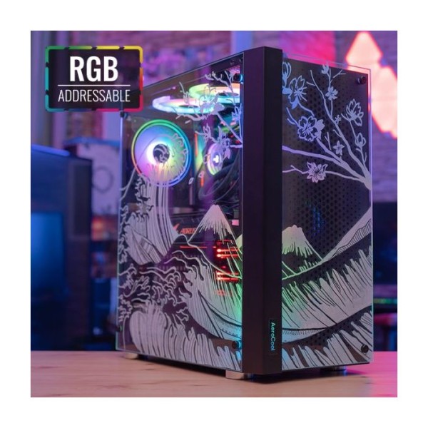 Aerocool Skribble ARGB Mid Tower PC Case