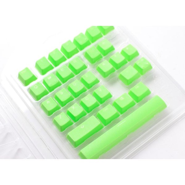 Ducky Seamless Doubleshot Rubber Green Keycap Set