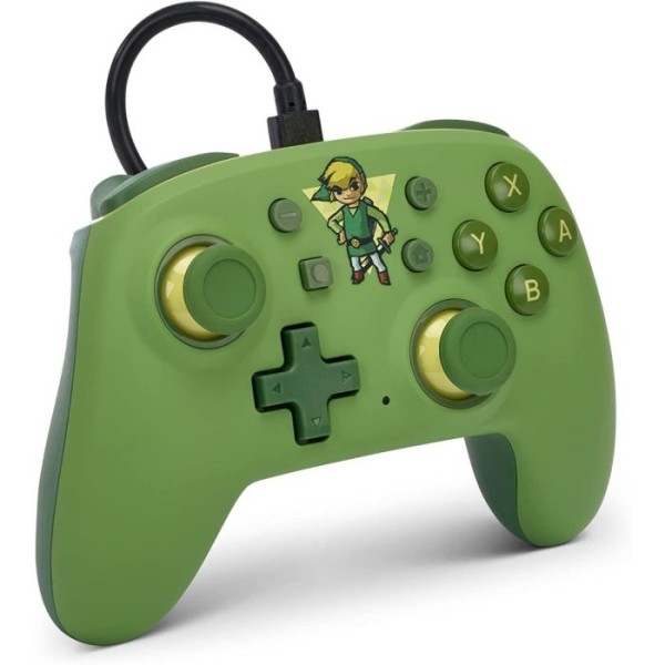 PowerA Toon Link Nano Wired Controller Nintendo Switch