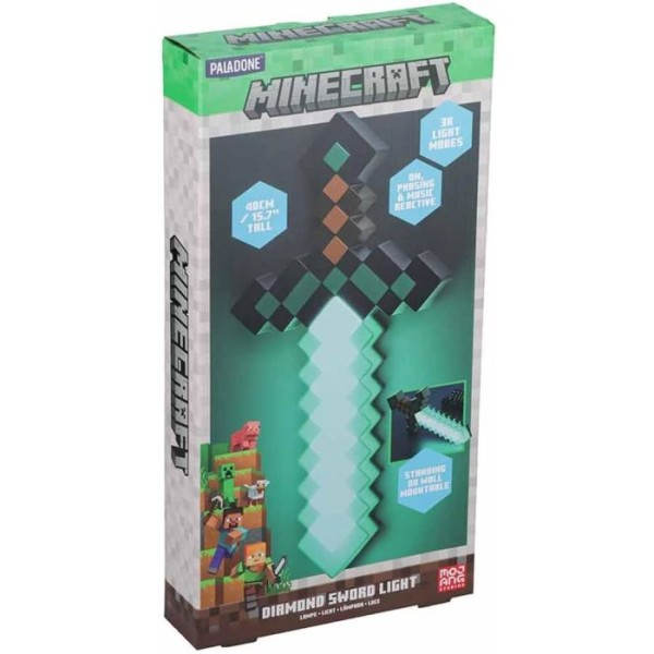 Paladone Minecraft Diamond Sword Light