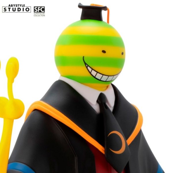 ABYstyle ASSASSINATION CLASSROOM Figurine Koro Sensei striped Statue