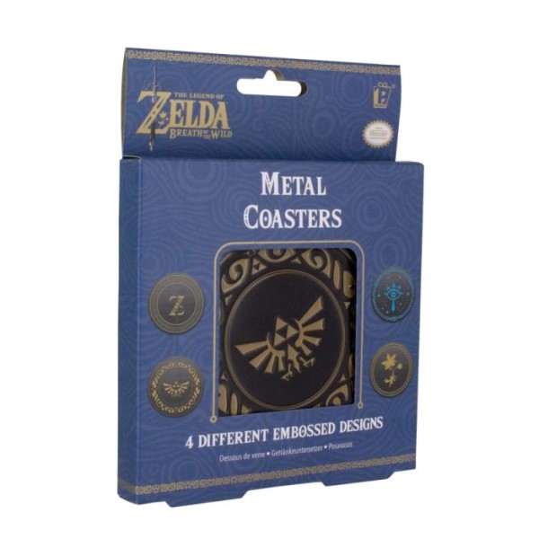 Paladone The Legend of Zelda Metal Coasters