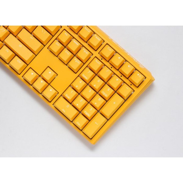 Ducky One 3 Yellow Ducky Mini 60% Cherry Blue Key Gaming Keyboard