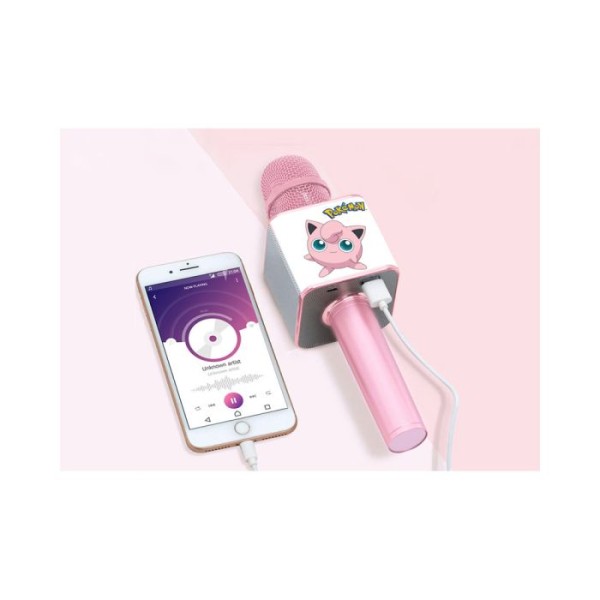 Pokémon Jigglypuff Karaoke Microphone with Speaker