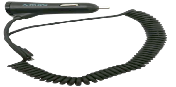 Cigarette lighter charger with TYPE C cable